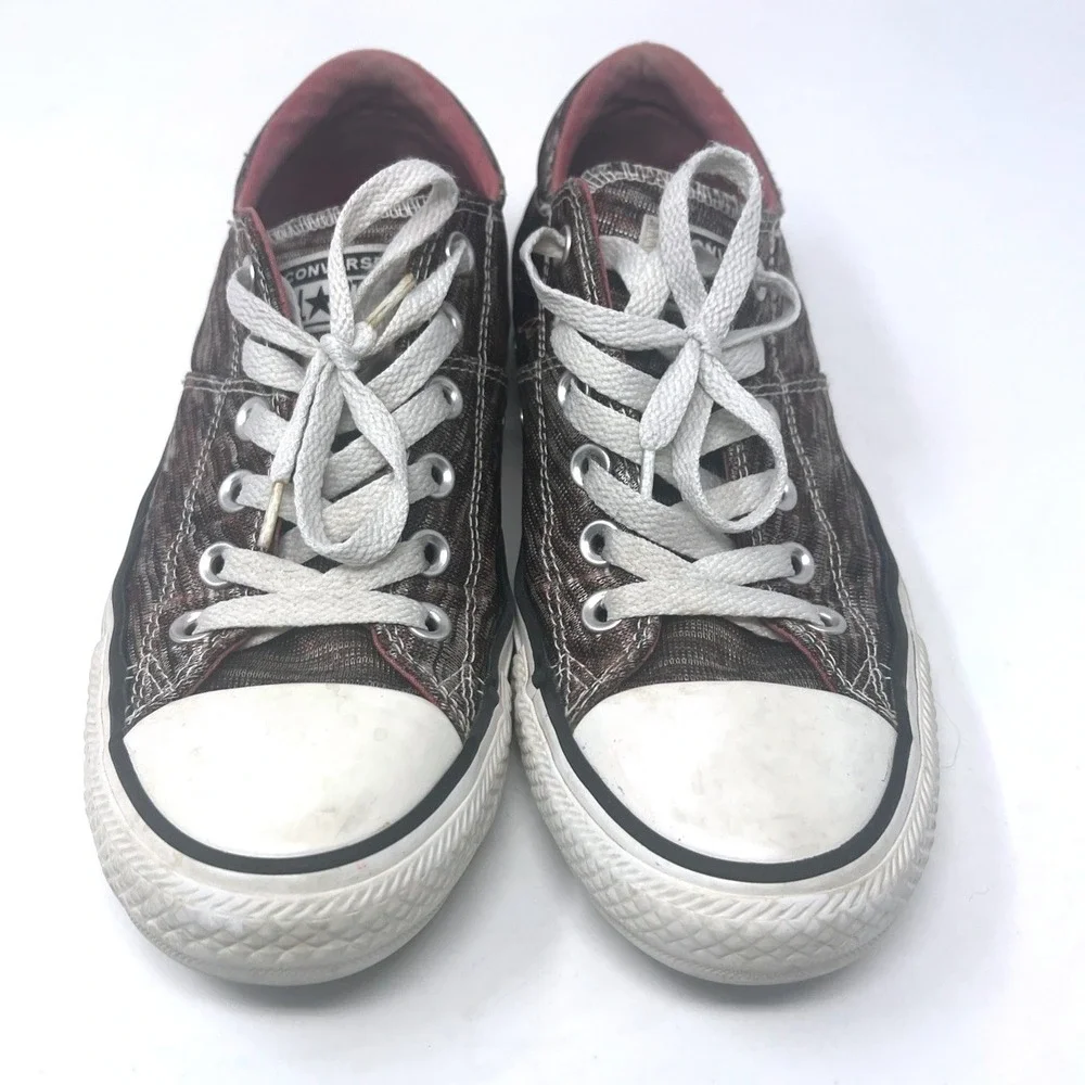 Converse CT All Star Madison Women's 8 Low Top 559030F Burgundy Sneakers Aggies